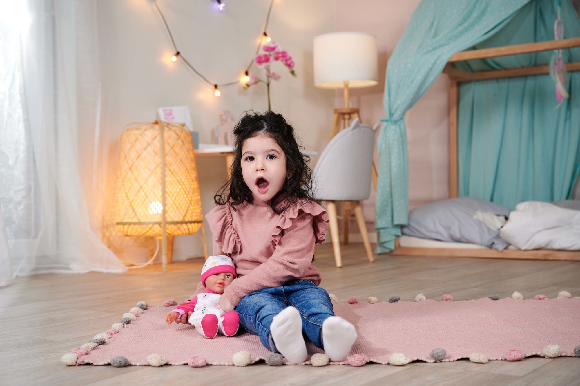 SIMBA Babypuppe »Laura Cutie«, mit Soundeffekten