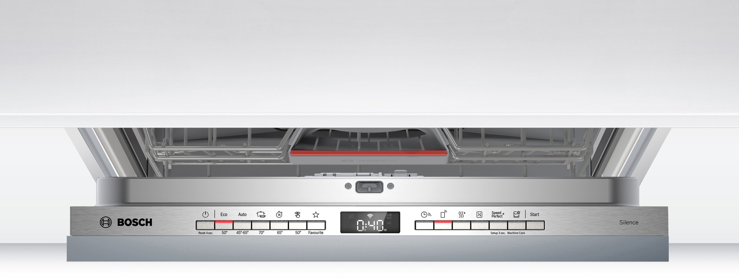 BOSCH vollintegrierbarer Geschirrspüler Serie 4 »SBV4HVX14E« 14 tlg. Maßgedecke