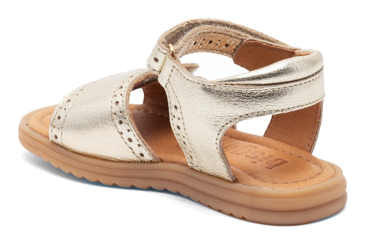 Bisgaard Sandale »andrea Weite: normal«, Festtagsschuh, Mädchen Schuh mit Klett, Größenschablone zum Download