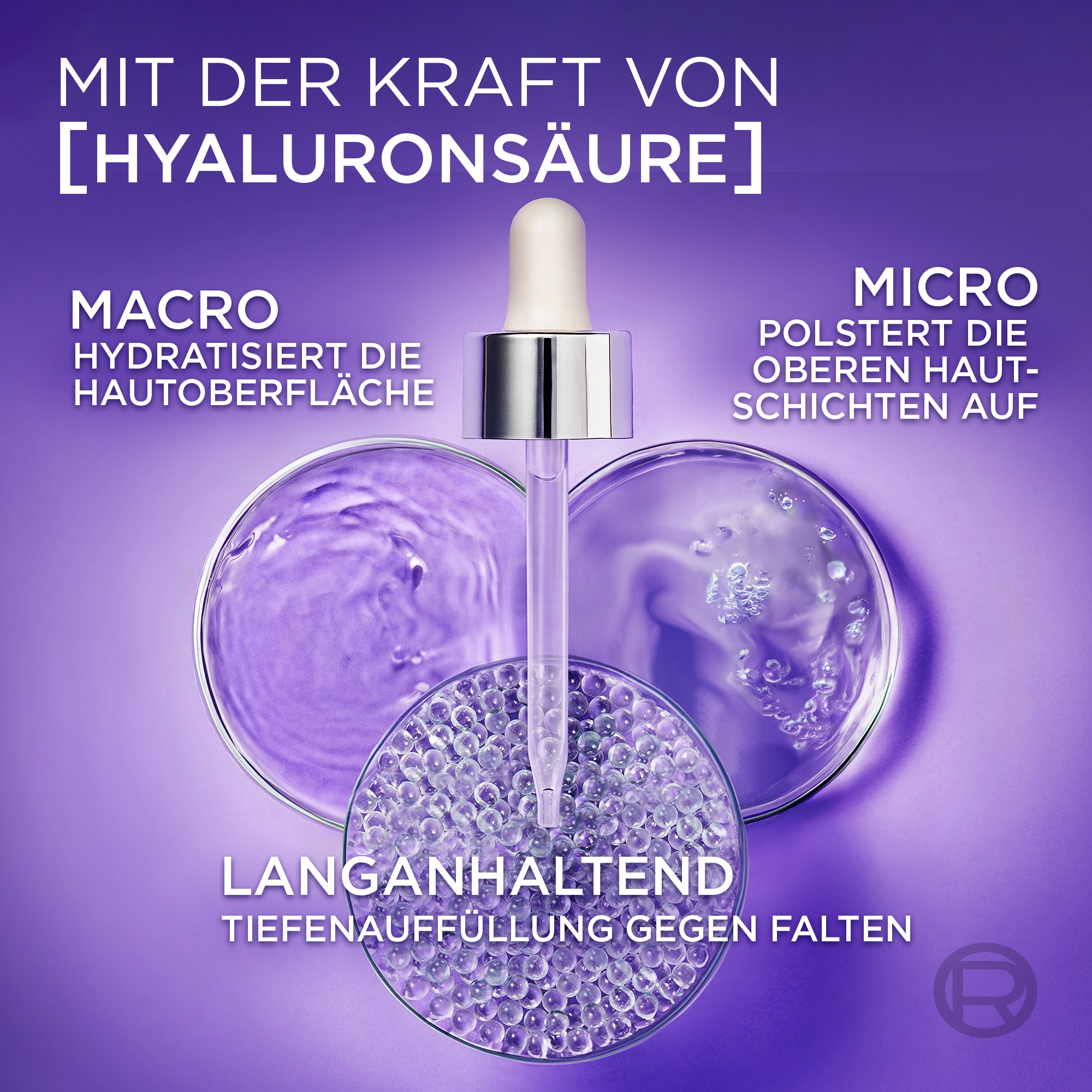 L'ORÉAL PARIS Gesichtsserum »REVITALIFT FILLER ANTI-FALTEN SERUM« mit Hyaluron