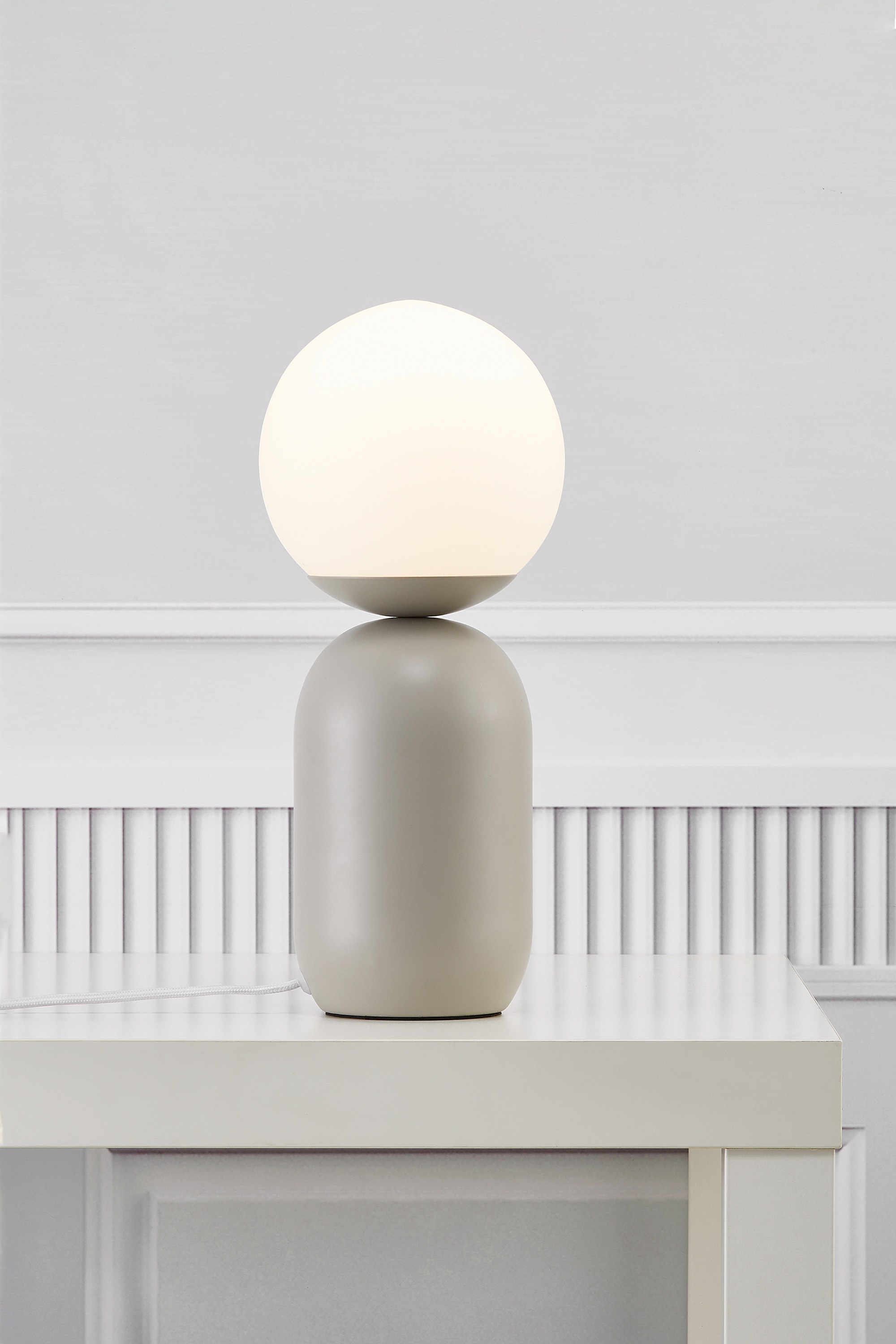 Nordlux Tischleuchte »Notti«, 1 flammig, Leuchtmittel E14 | ohne Leuchtmittel, mundgeblasenes Glas, Organisches Design