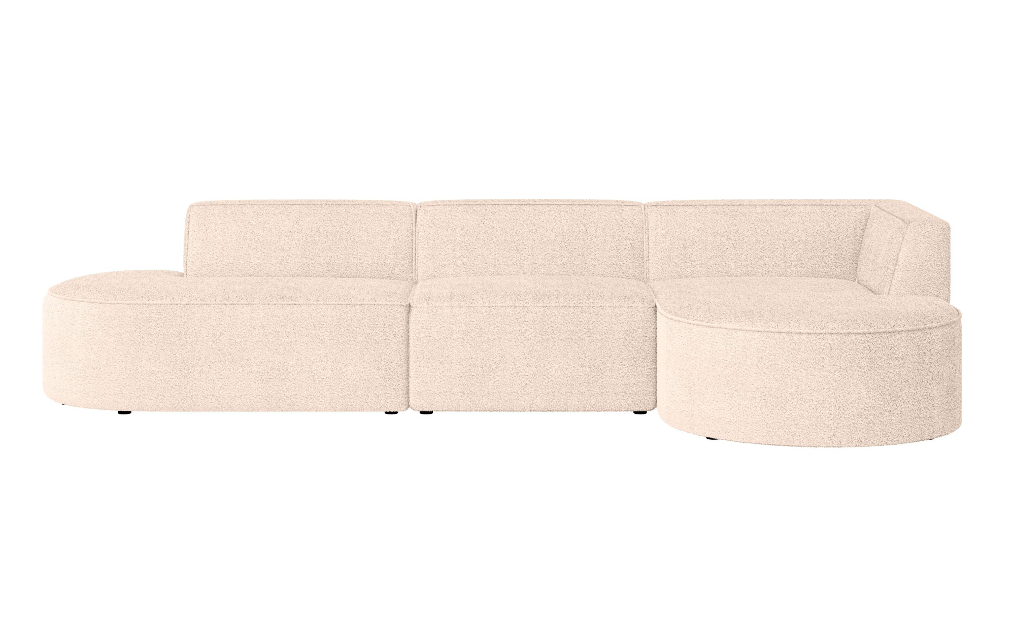OTTO home Ecksofa »EIVIND Designer Sofa mit Ottomane rechts/links, B/T/H: 3 günstig online kaufen