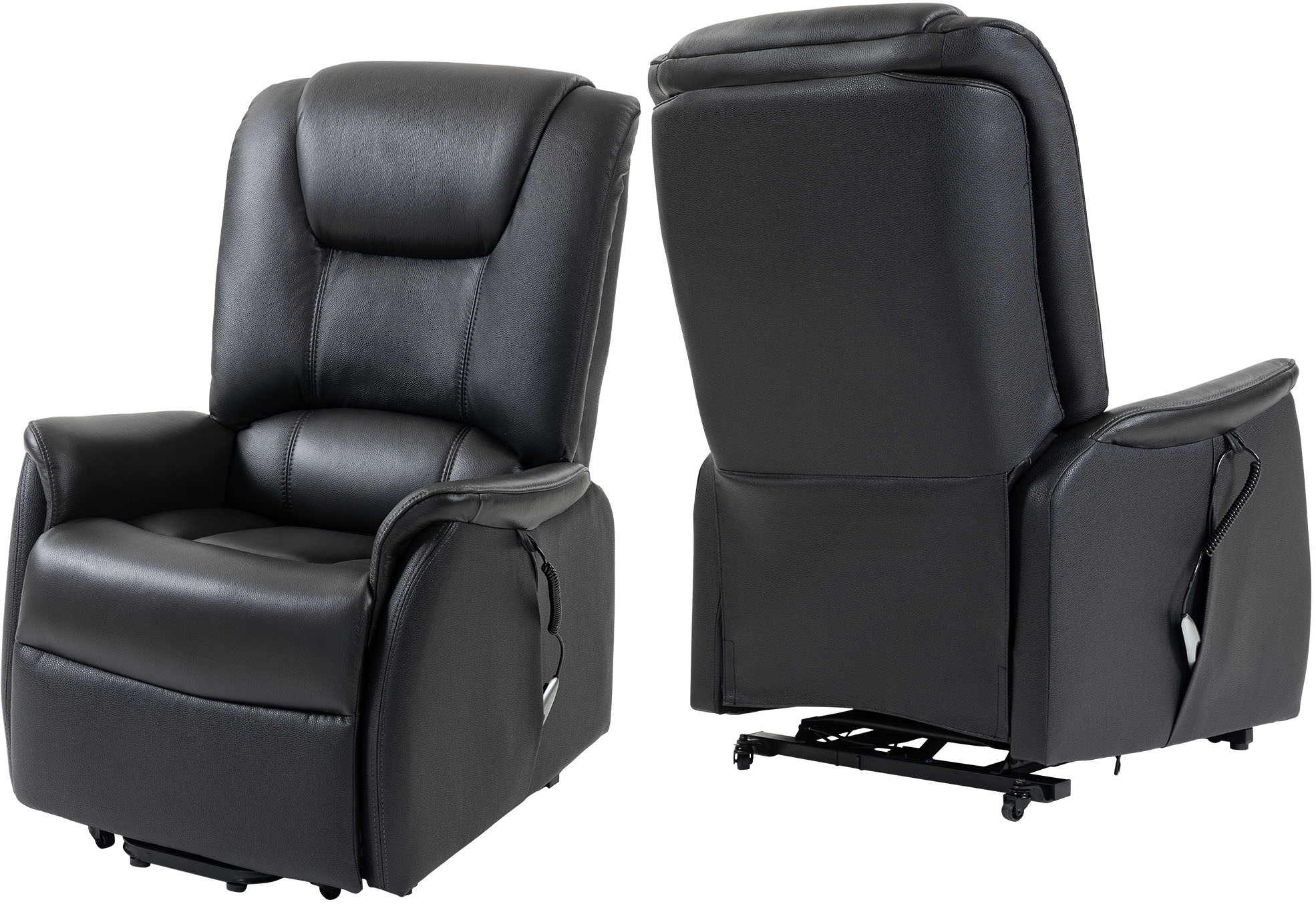 Duo Collection TV-Sessel »Messina XXL bis 150 kg belastbar, mit elektrischer Aufstehhilfe« Relaxfunktion und Taschenfederkern mit Stahlwellenunterfederung