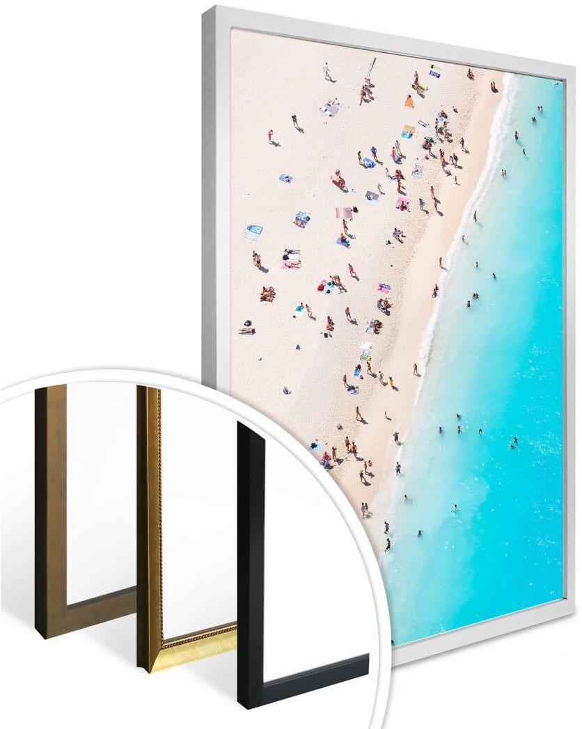 (1 »Strand Zakynthos«, Wandposter Wandbild, Poster, Bild, St.), Strand, Wall-Art bestellen auf Poster Raten