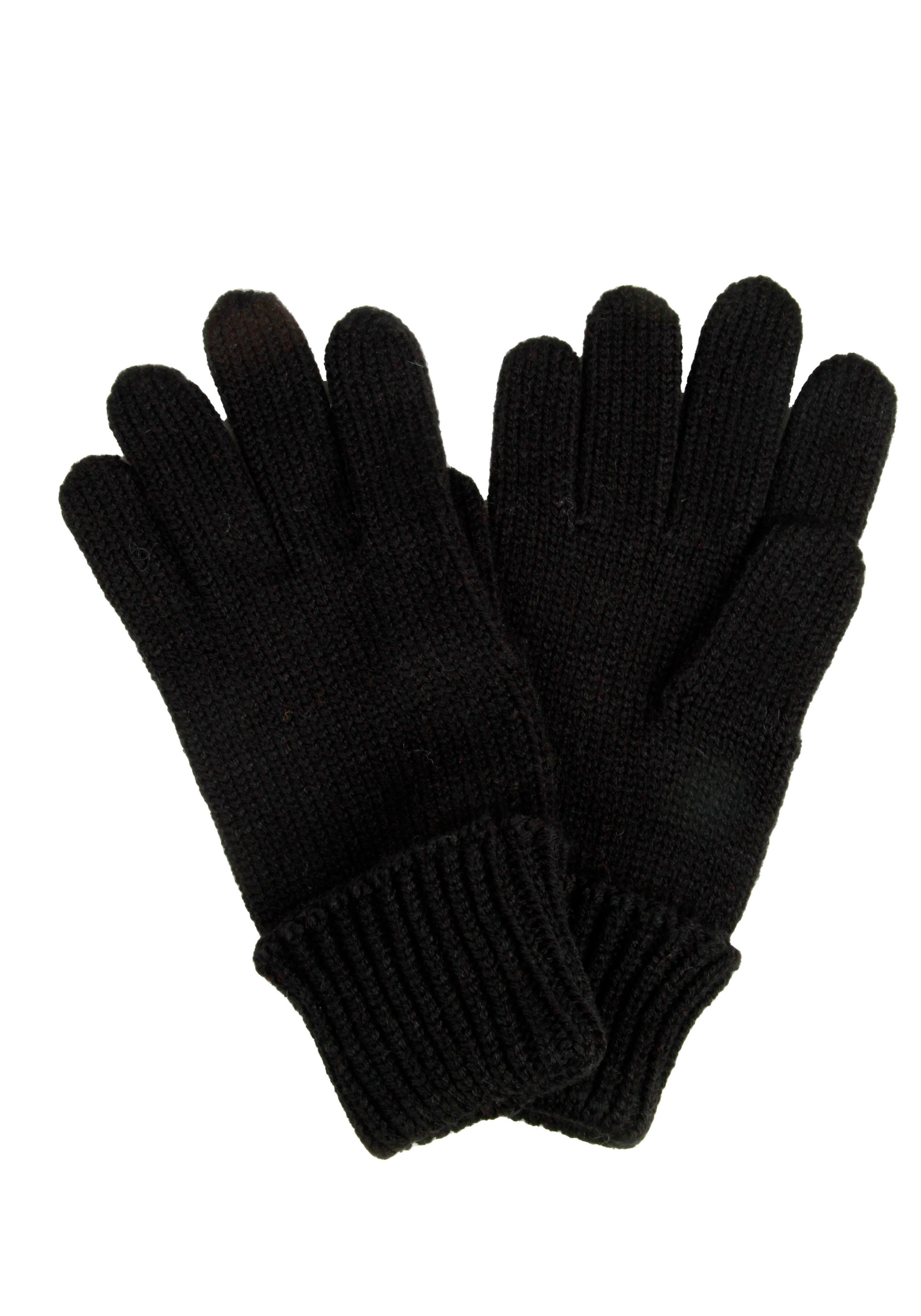 CAPELLI NEW YORK Strickhandschuhe mit zeitlosem Stil black