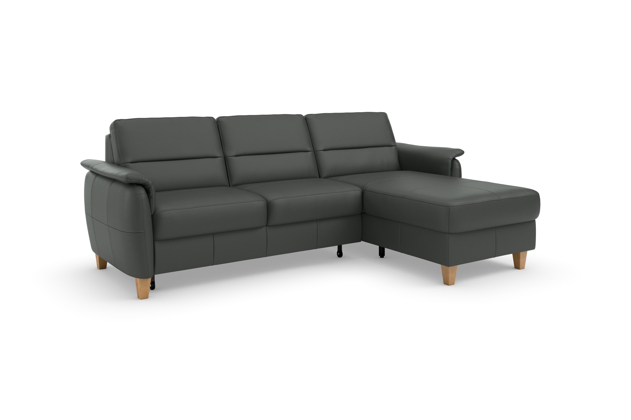 Home affaire Ecksofa »Palmera L-Form«, Federkern, wahlweise mit Bettfunktion und mit/ohne Bettkasten