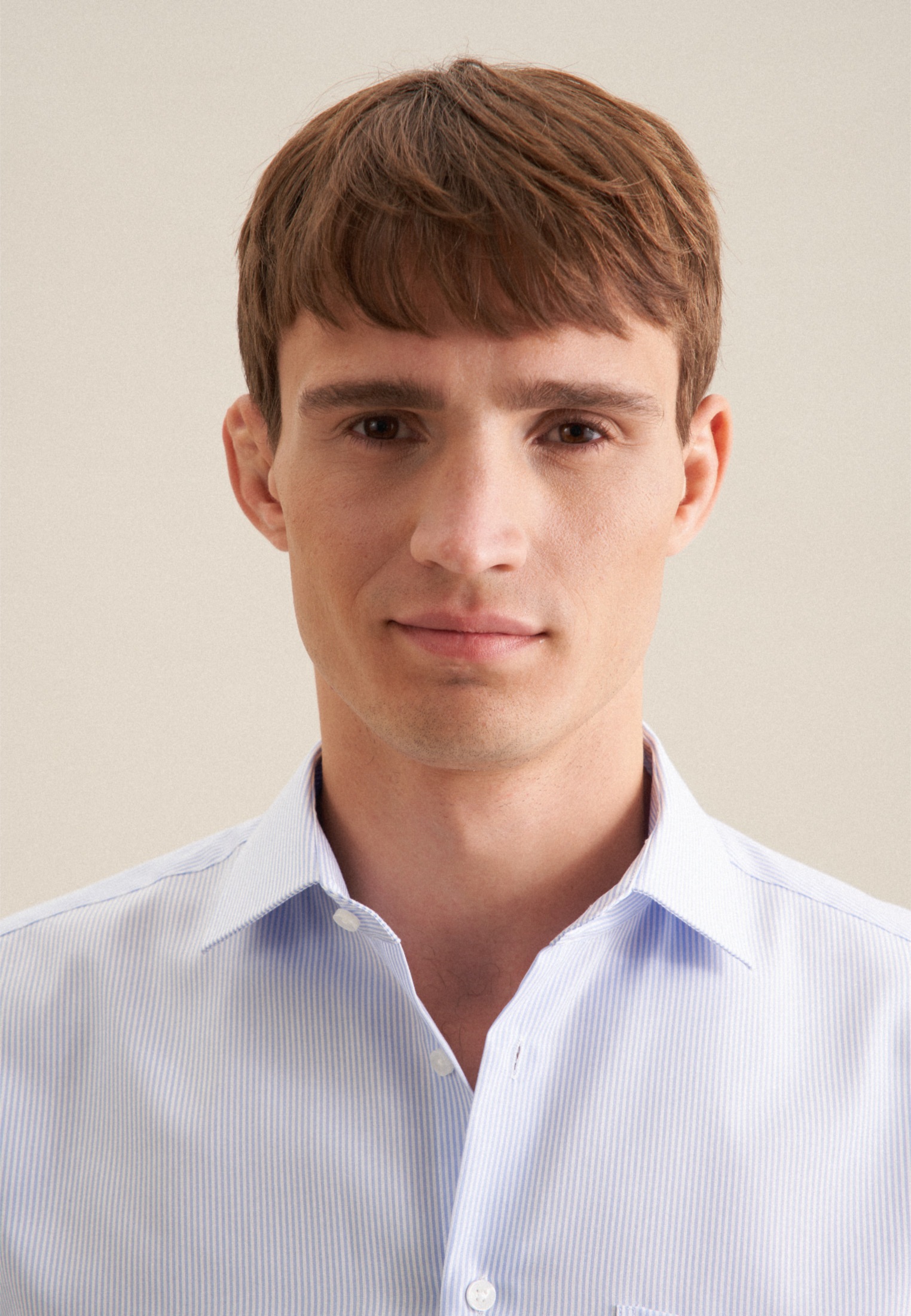 seidensticker Businesshemd »Schwarze Rose« Regular 1/1 Kentkragen Gestreift