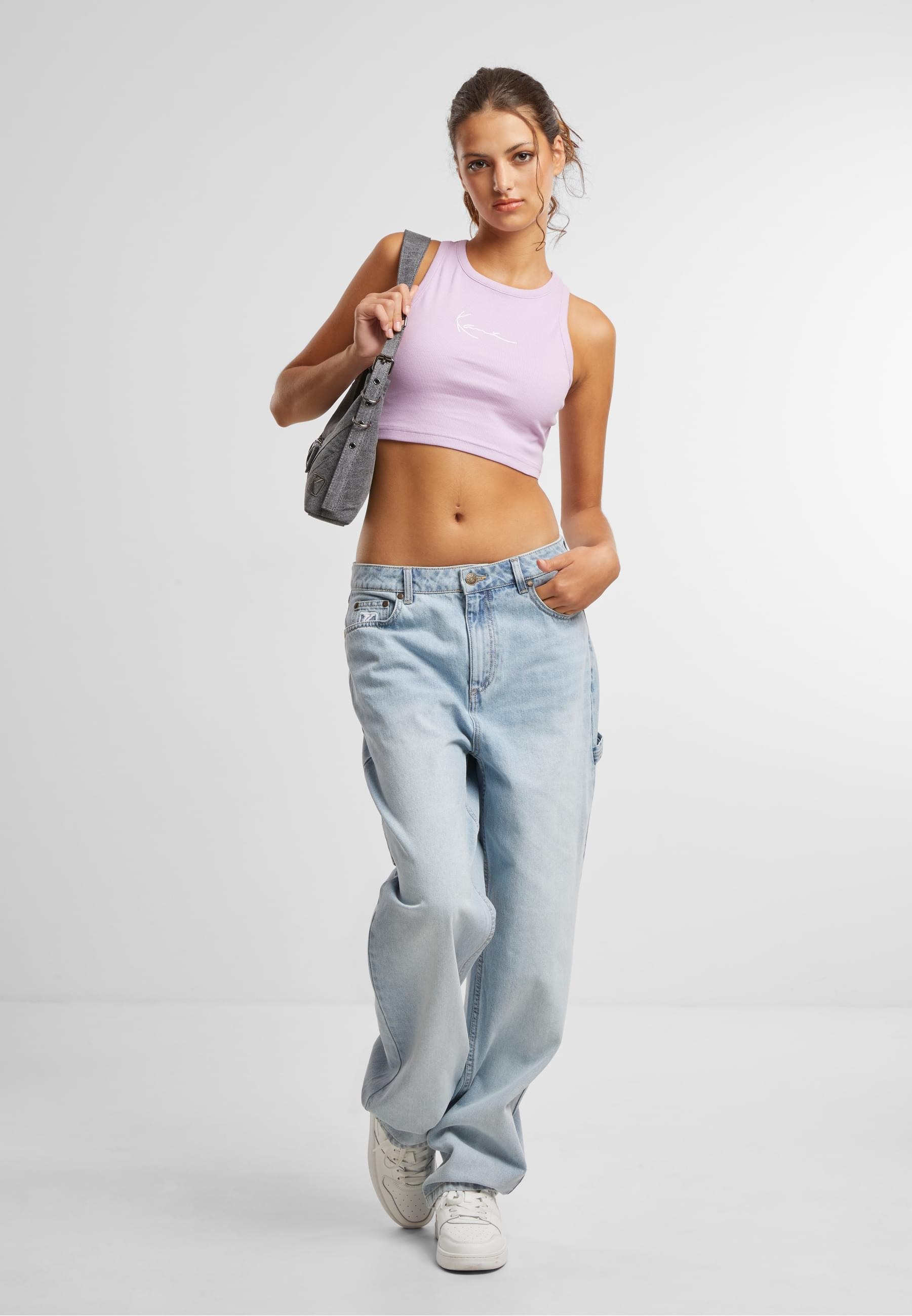 Karl Kani Muskelshirt »Karl Kani Small Signature Essential Racer Rib Top« 1 Stk.