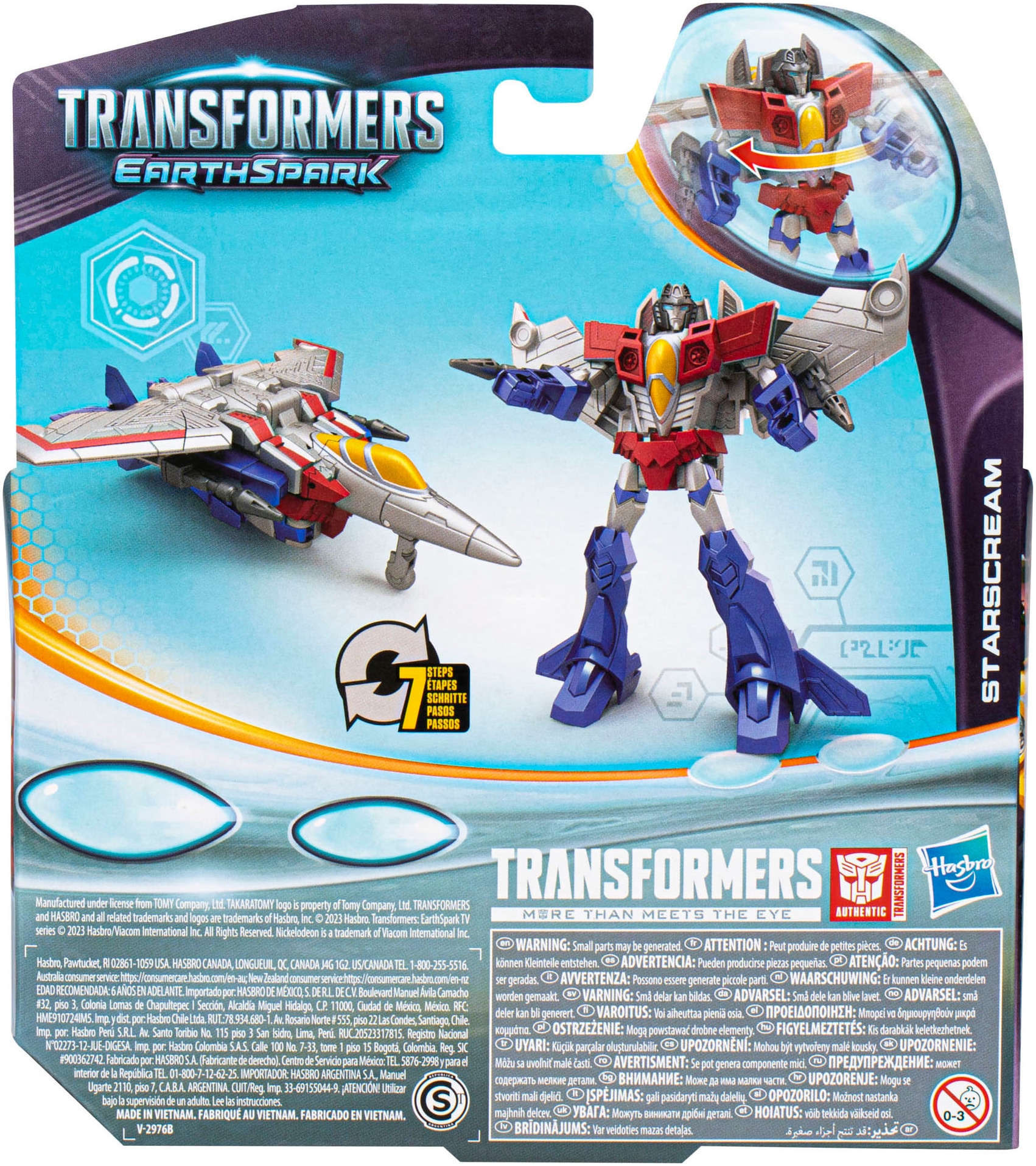 Hasbro Actionfigur »Transformers EarthSpark, Warrior Starscream«