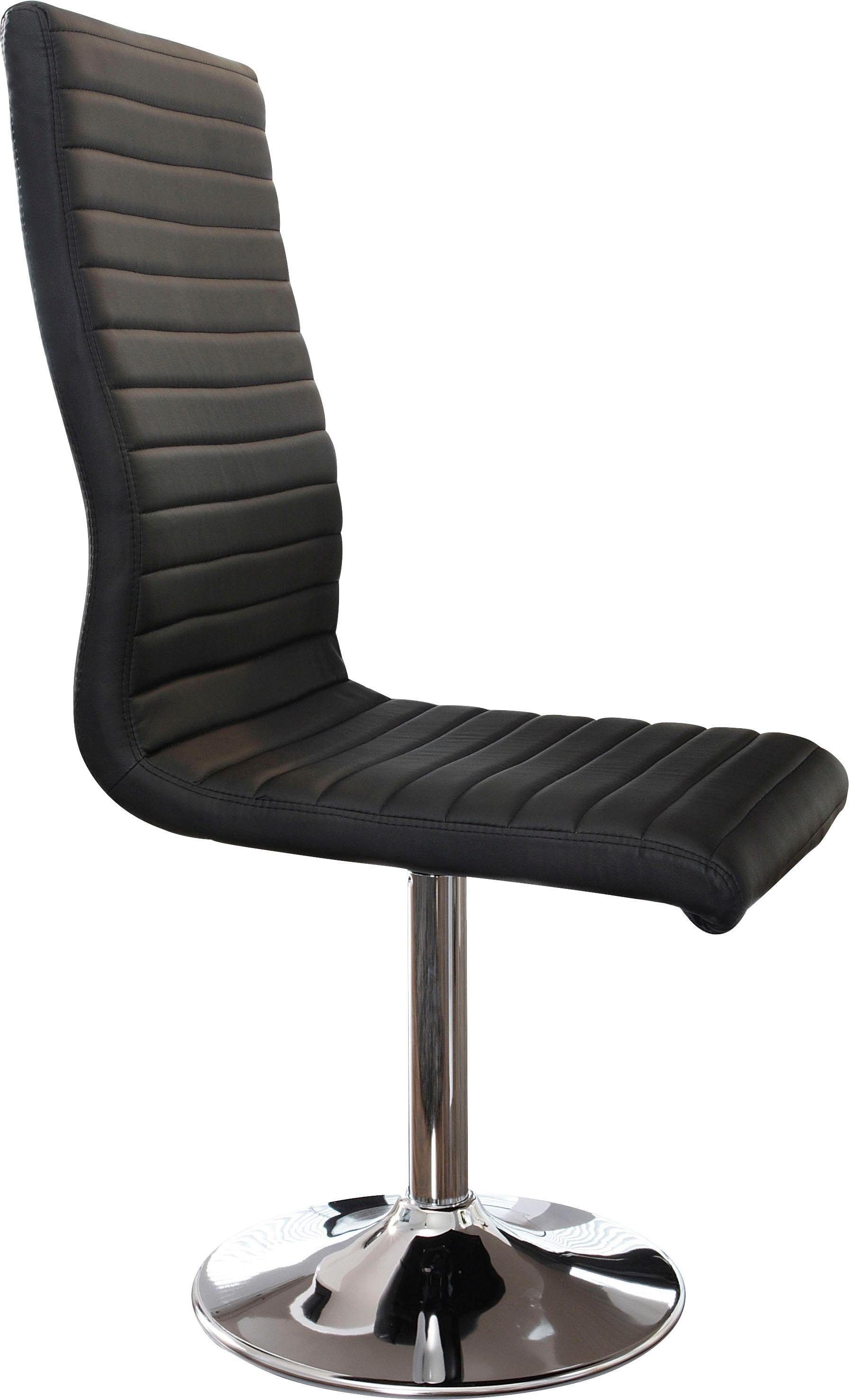 SalesFever Esszimmerstuhl »Komfortabler Armlehnstuhl zum Relaxen« (Set) 4 Stk.mit Drehfunktion