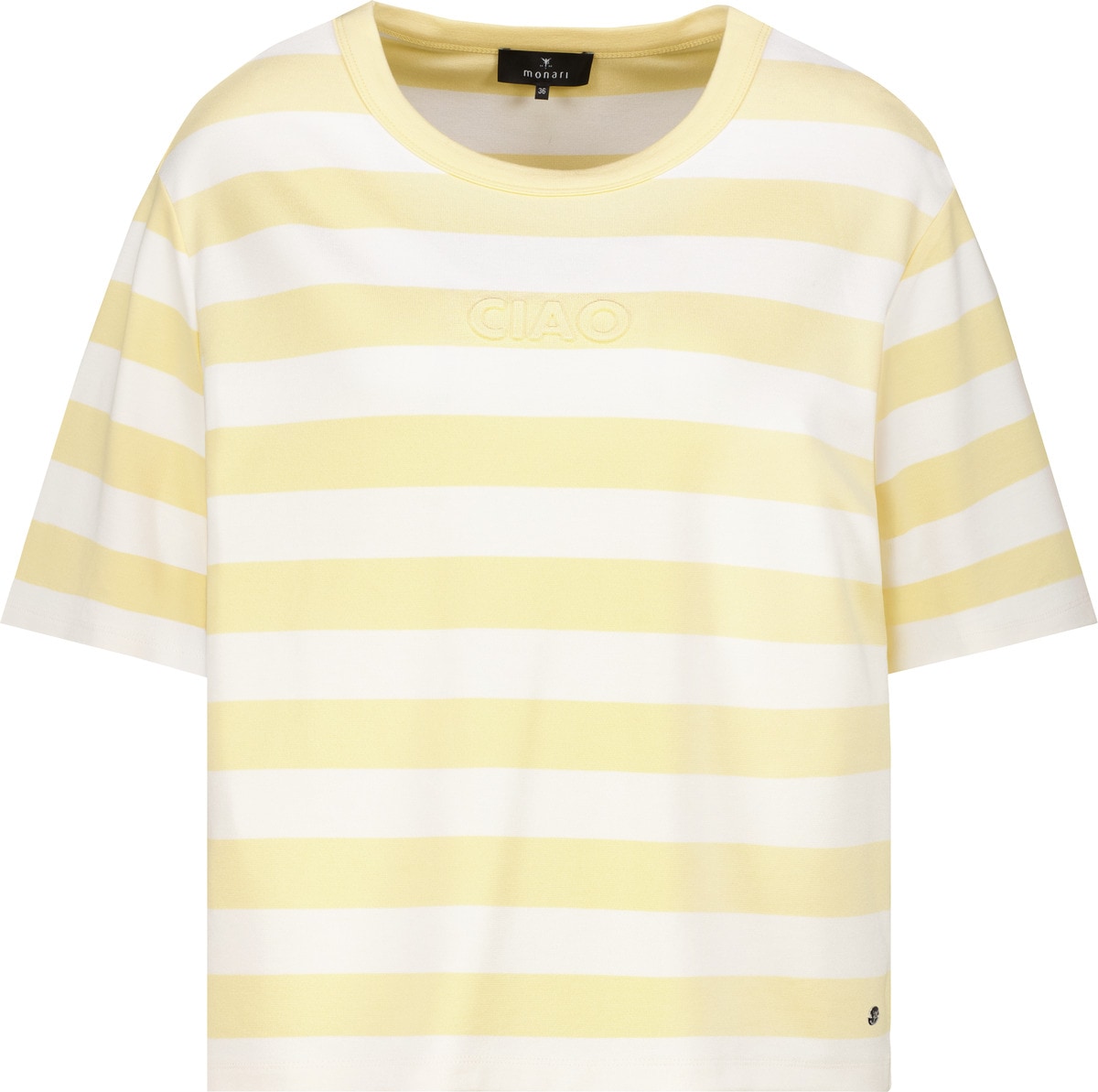 Monari Sweatshirt »Sweatshirt Basic Ringel«, Regular fit mit Streifen
