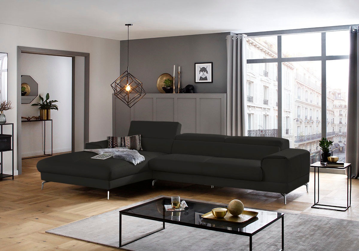 W.SCHILLIG Ecksofa »piedroo, Designsofa mit tollem Sitzkomfort, elegant und günstig online kaufen