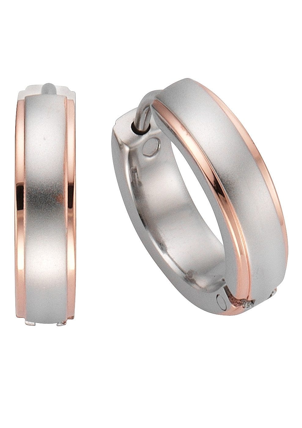 »Schmuck bestellen online Fingerring Firetti Geschenk, 3-fach tricolor« verschlungen,