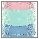 blau, rosa, mint