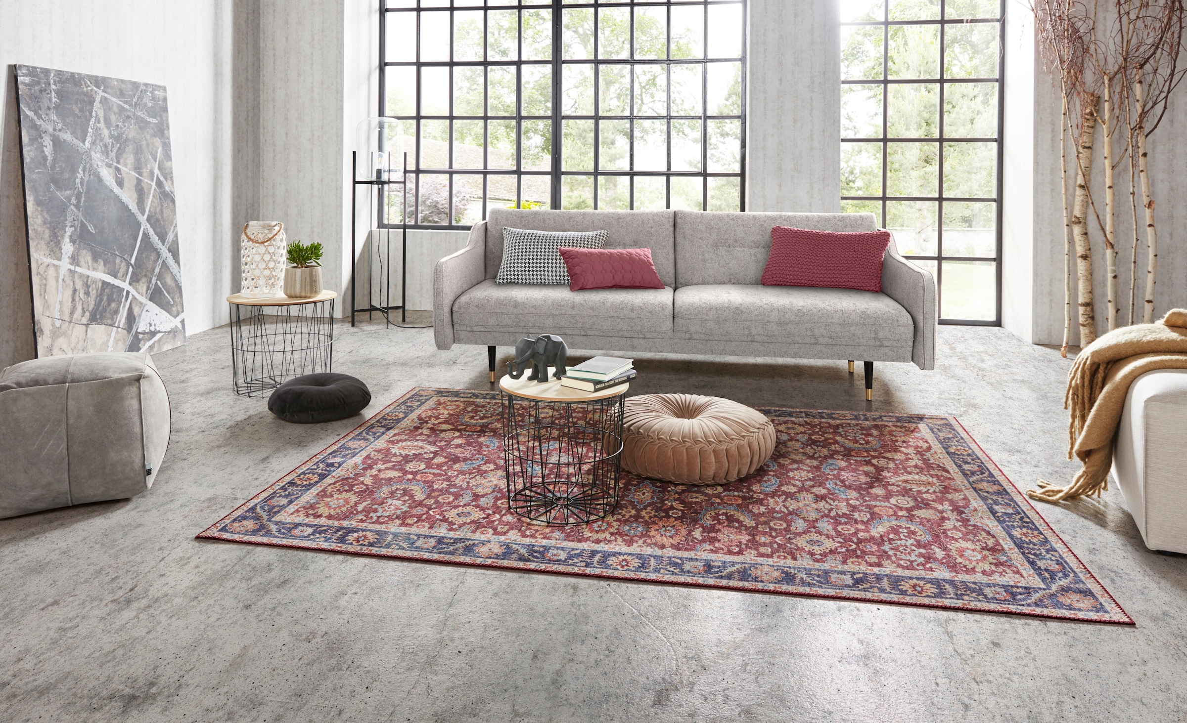 HANSE Home Teppich »Vivana«, rechteckig, 5 mm Höhe, Orientalisch, Läufer, V günstig online kaufen