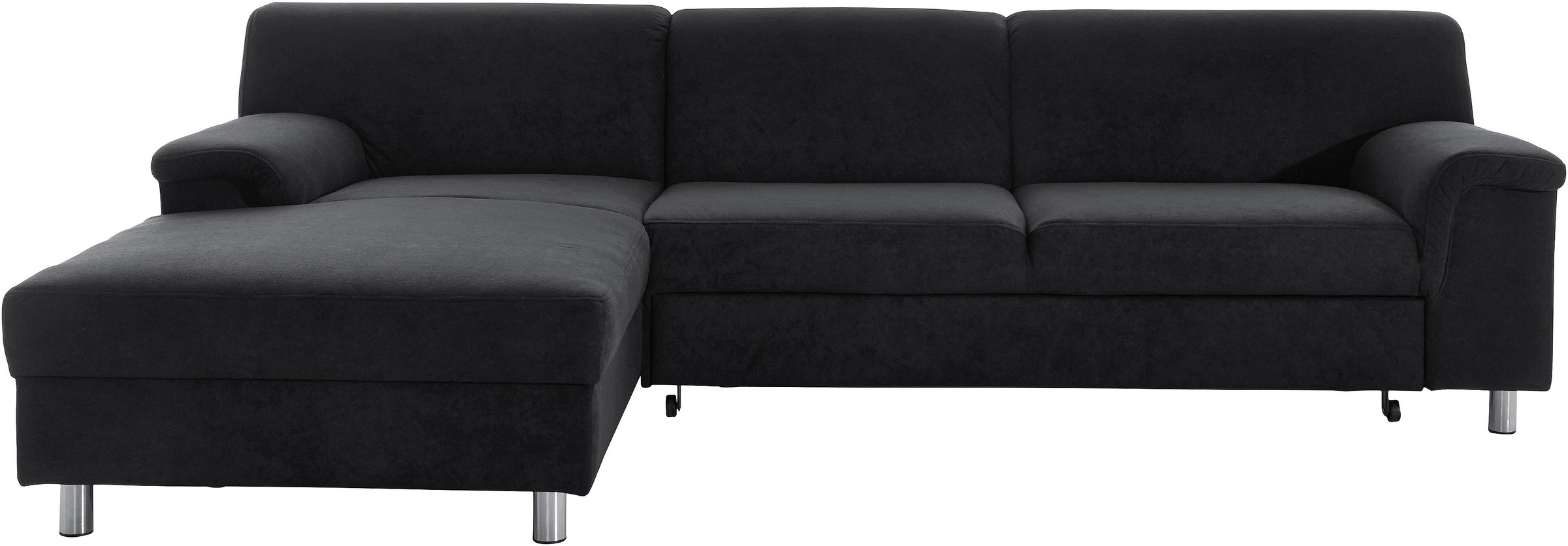 DOMO collection Ecksofa »Jamie, modern und elegant, Fußhöhe 9cm, L-Form,« w günstig online kaufen