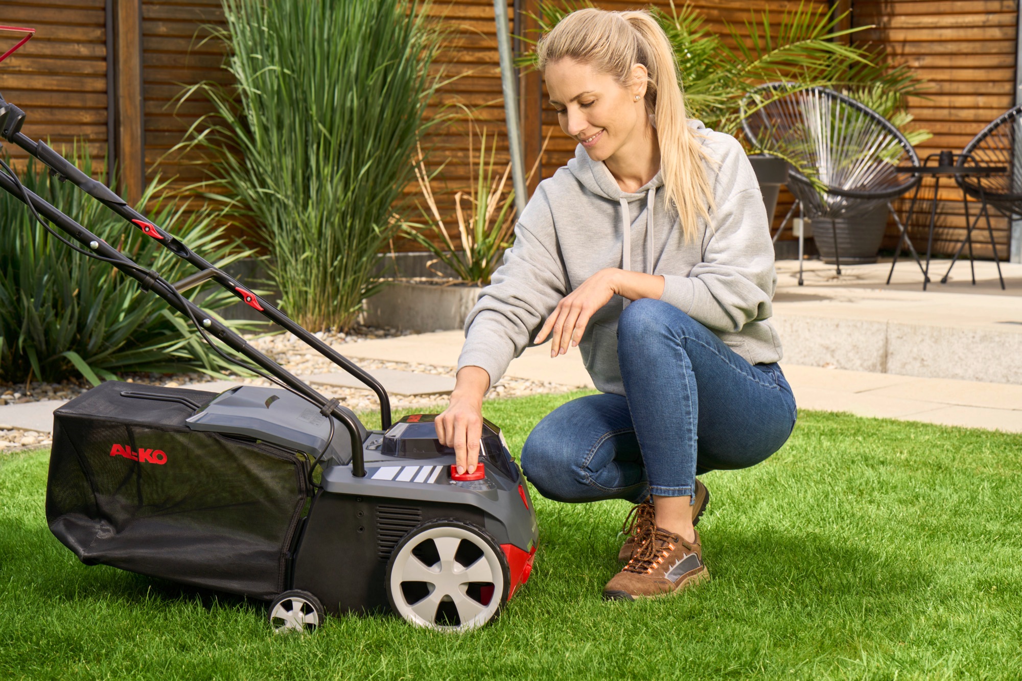 AL-KO Akku-Vertikutierer »AKKU-VERTIKUTIERER 38.6 Li Combi Care (GERÄT)«