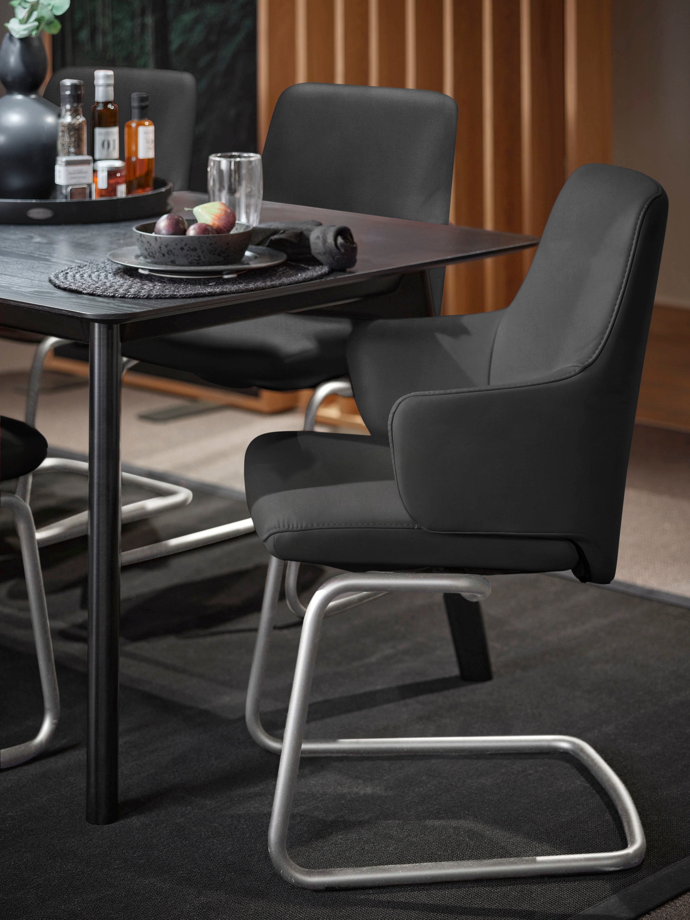 Stressless® Polsterstuhl »Laurel«, Microfaser DINAMICA, Low Back mit Armleh günstig online kaufen