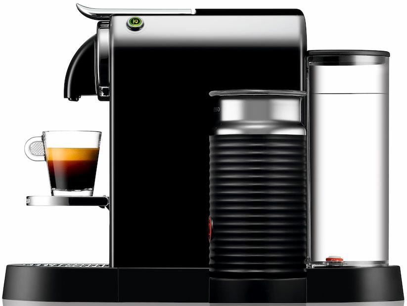 Nespresso Kapselmaschine »CITIZ EN 267.WAE von DeLonghi, White«, inkl. Aeroccino Milchaufschäumer, Willkommenspaket mit 7 Kapseln