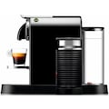 Nespresso Kapselmaschine »CITIZ EN 267.BAE von DeLonghi, Schwarz«, inkl. Aeroccino Milchaufschäumer, Willkommenspaket mit 14 Kapseln