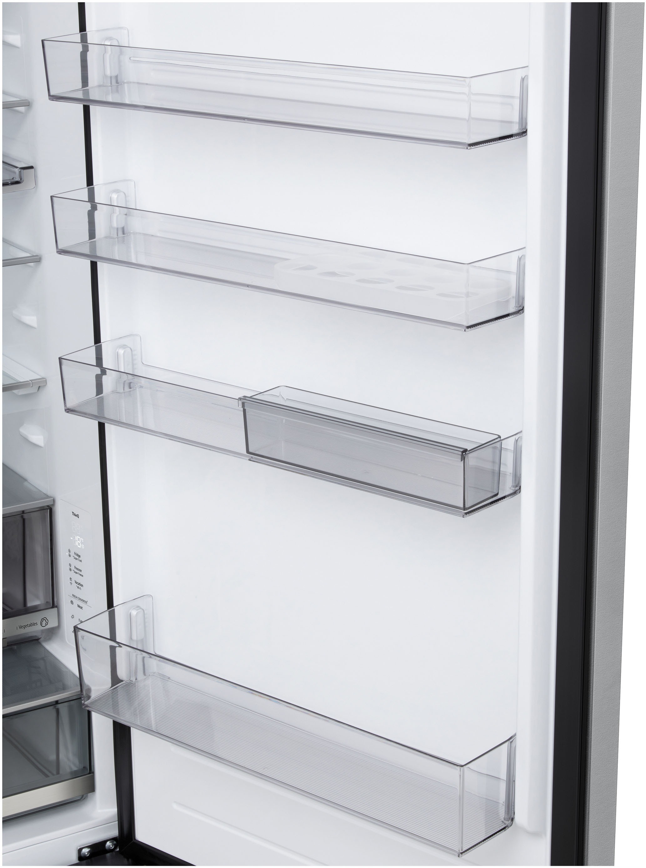 LG Kühl-/Gefrierkombination Serie 7 »GBBW726AMB« 203 cm hoch 69,7 cm breit Vollintegrierbarer Kühlschrank dank frontaler Luftzufuhr und Abluft