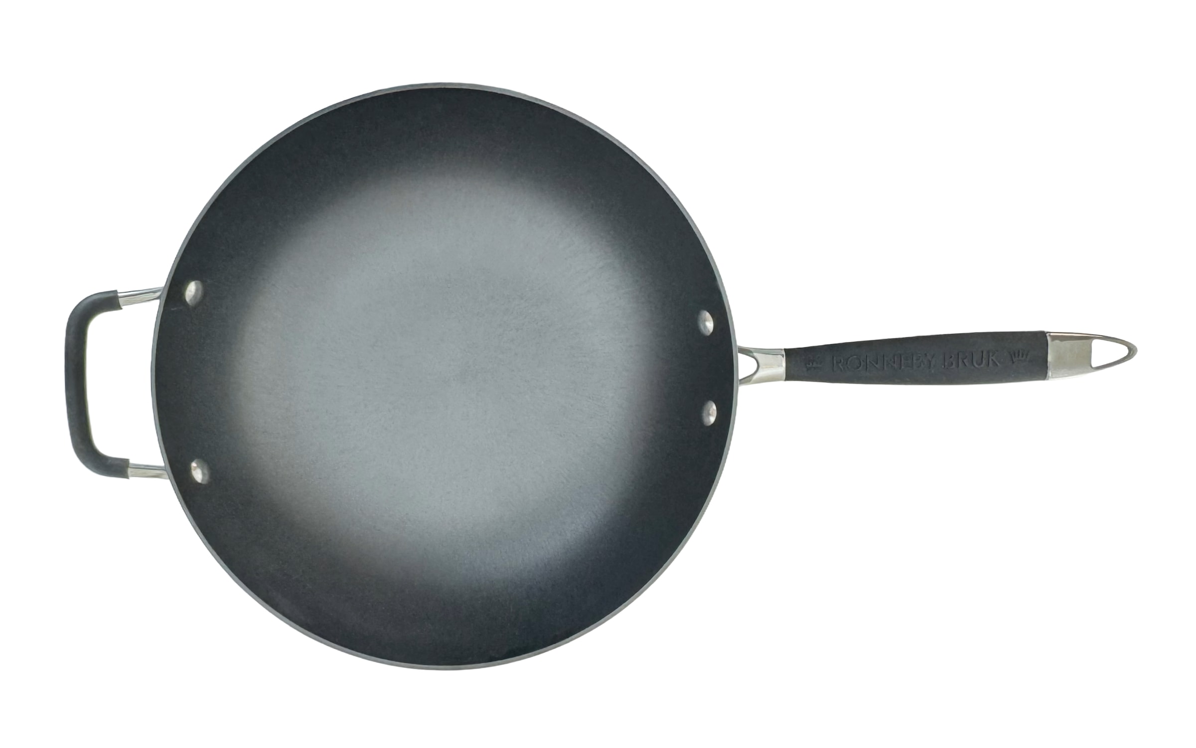 Ronneby Bruk Wok »Ultra Light Wok-Pfanne, mit silikonummanteltem Griff« Gusseisen 1 tlg.