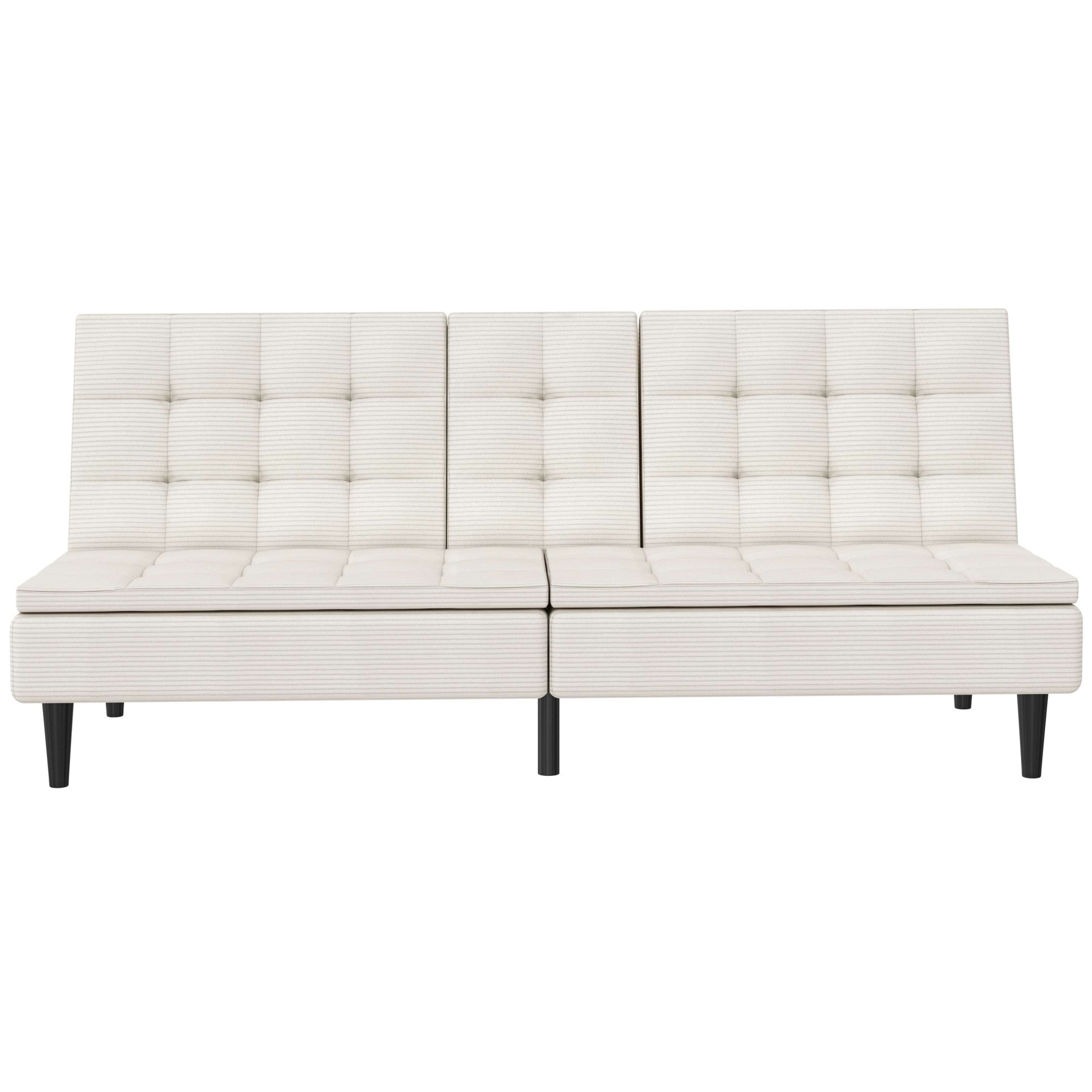 Dorel Home Schlafsofa »MAINE, Kinosofa mit Relax- und Bettfunktion, 2 Getränkehalter,«, Liegefläche 190 x 110 cm, in Cord