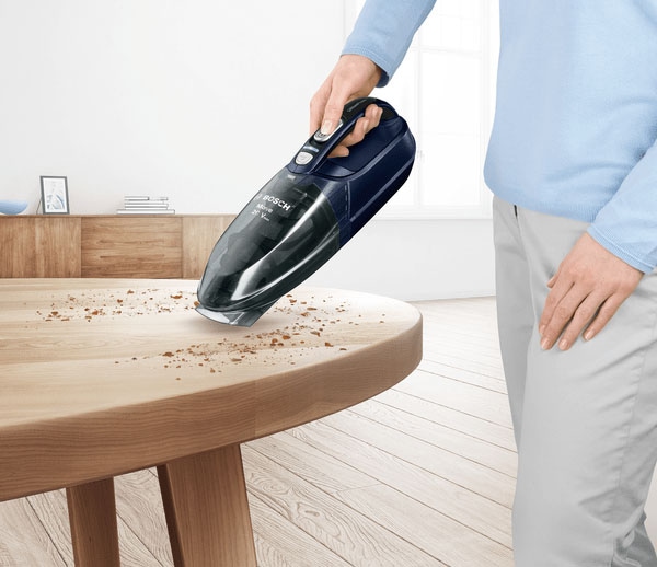 BOSCH Akku-Handstaubsauger »BHN20L 20Vmax, hohe Saugkraft, lange Laufzeit, flexible Reinigung«, ideal für Polster und Auto, leicht, kabellos