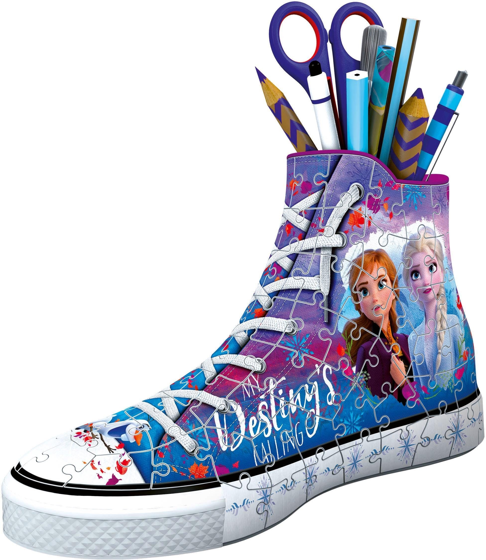 Ravensburger 3D-Puzzle »Disney Frozen II, Sneaker«, Made in Europe