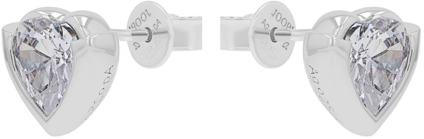 JOOP! Paar Ohrstecker »Herzen, 2039691«, mit Zirkonia (synth.)