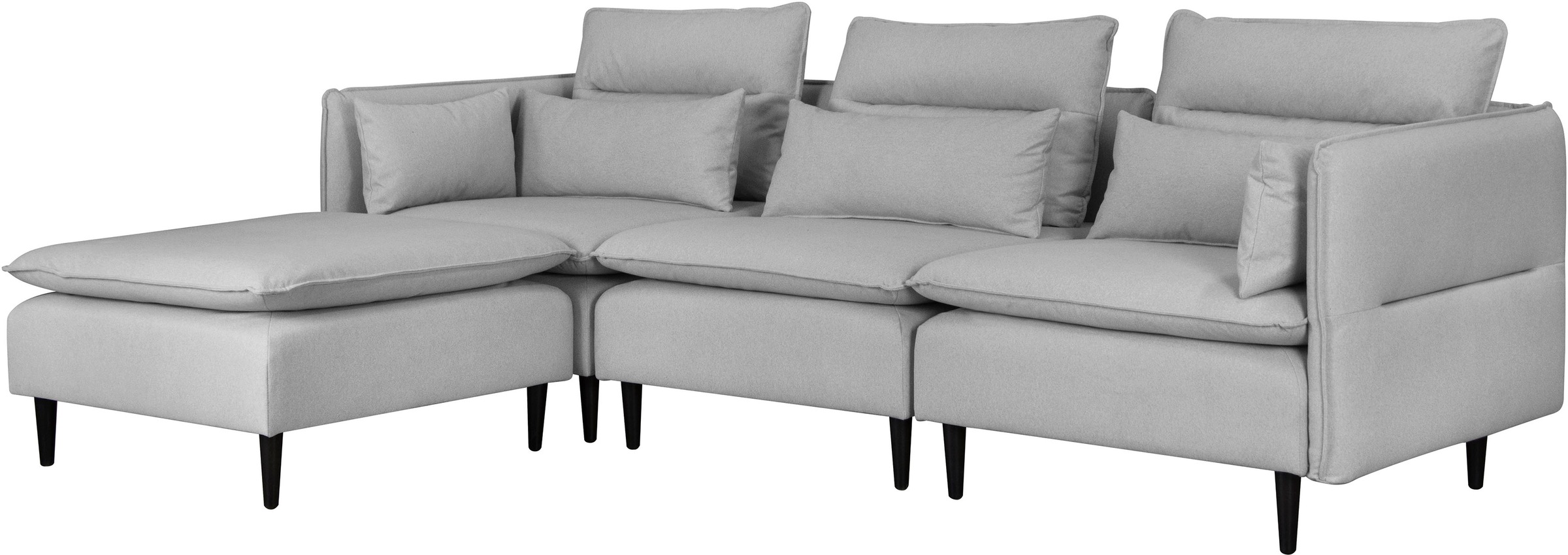 andas Ecksofa »ALVIK L-Form«, zusammengesetzt aus Modulen, erweiterbar mit Modulen der Serie
