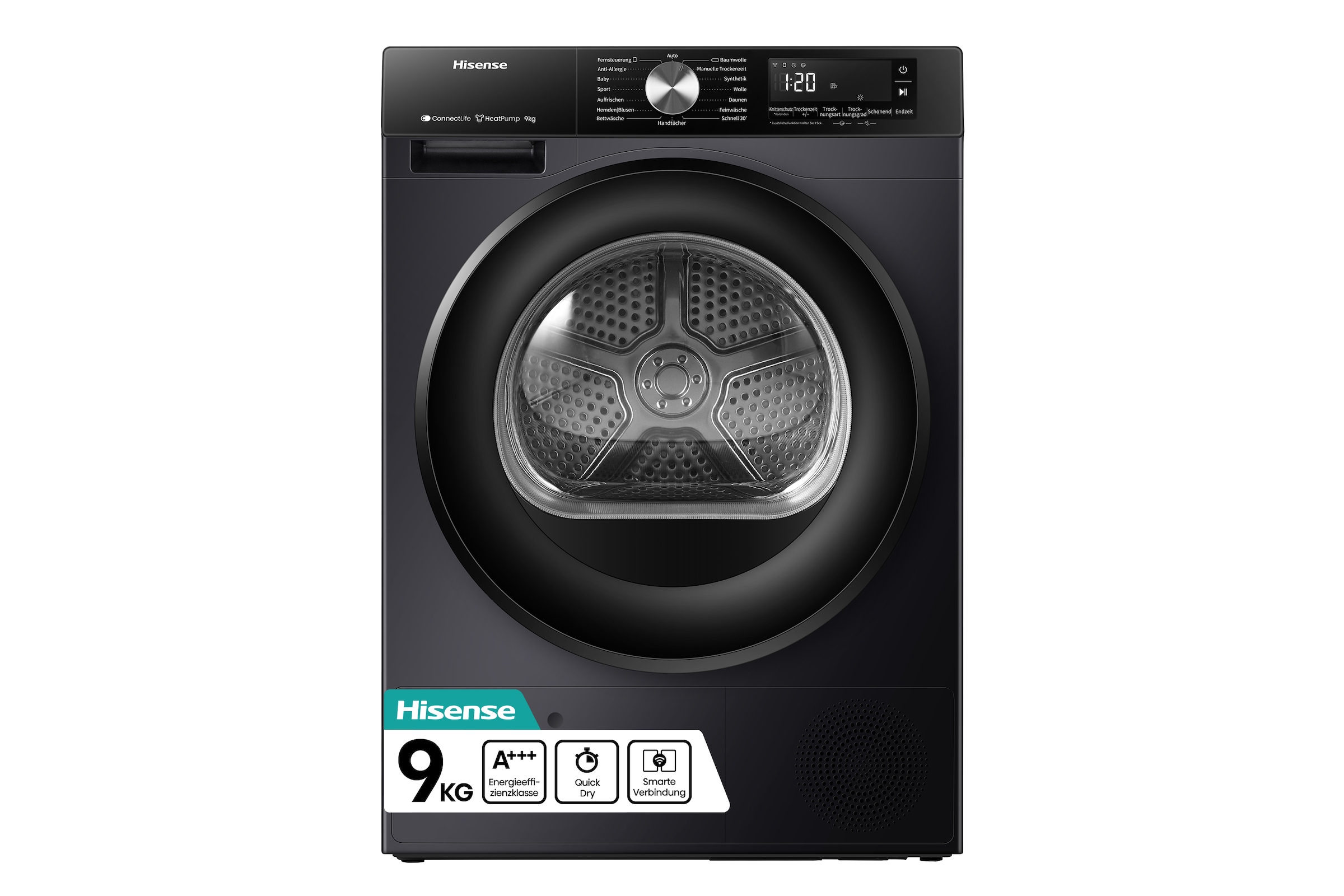 Hisense Wärmepumpentrockner »DH3S902B«, 9 kg