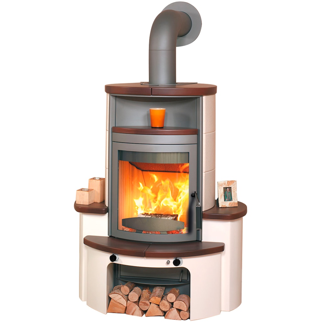 HARK Kaminofen »Avenso GT ECOplus 8 kW«, jola-braun/stone