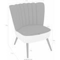 Max Winzer® Sessel »Aspen«, im Retrolook, zum Selbstgestalten