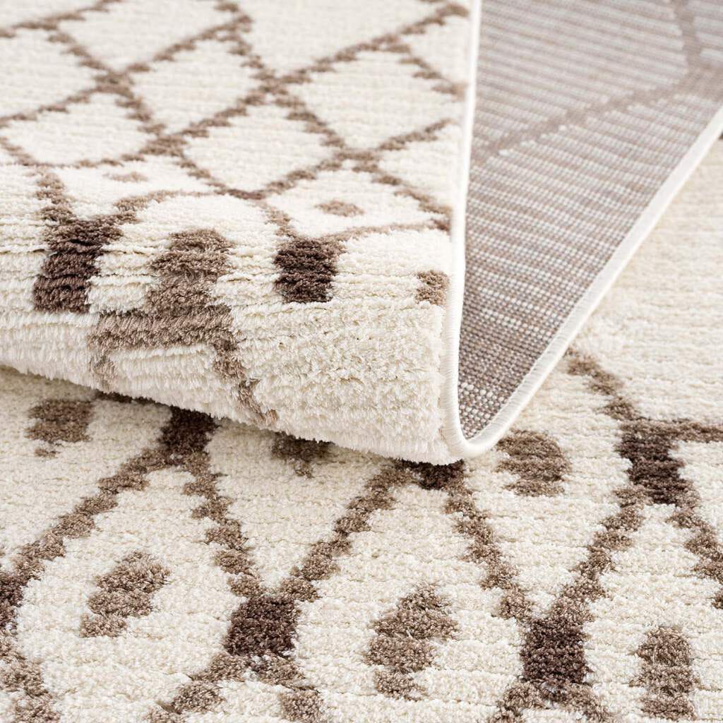Carpet City Teppich »April 2312« rechteckig 10 mm Höhe Läufer, weich durch Microfaser, Boho Ethno Look, Wohnzimmer