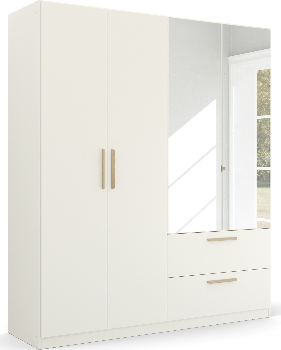 rauch Kleiderschrank »Skandi by Quadra Spin Schlafzimmerschrank«, im Landha günstig online kaufen