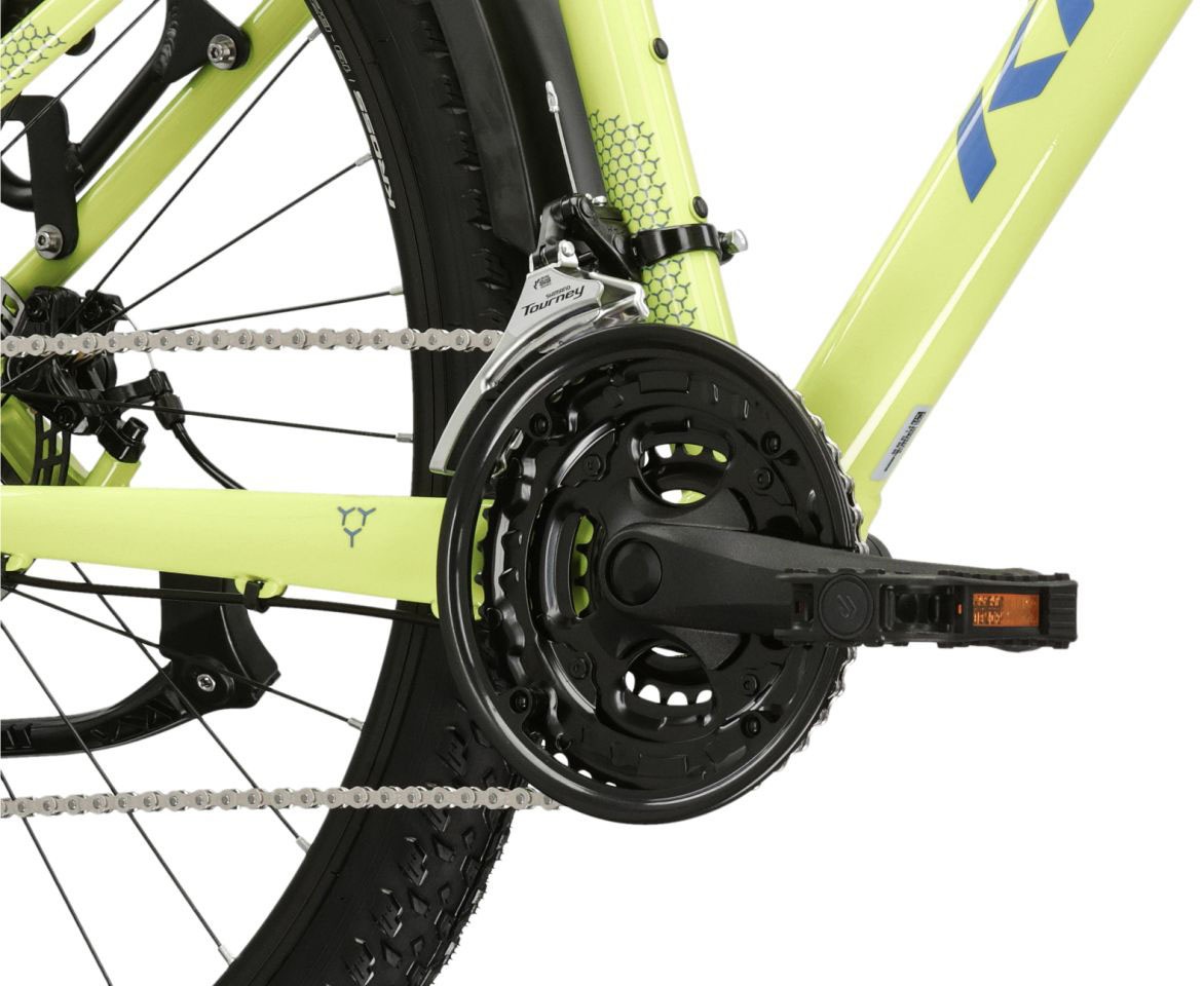 Kross Mountainbike »KROSS MTB Hardtail Hexagon 2.0 27,5" grün 21 Gänge«, 21 Gang, Shimano, ALTUS M310 Schaltwerk, Kettenschaltung