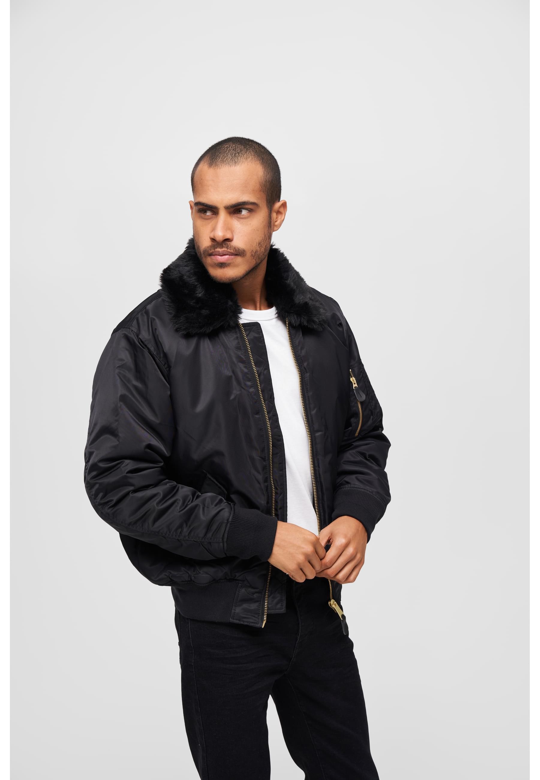 Brandit Winterjacke »Brandit Herren MA2 Jacket Fur Collar« 1 Stk. tlg. ohne Kapuze