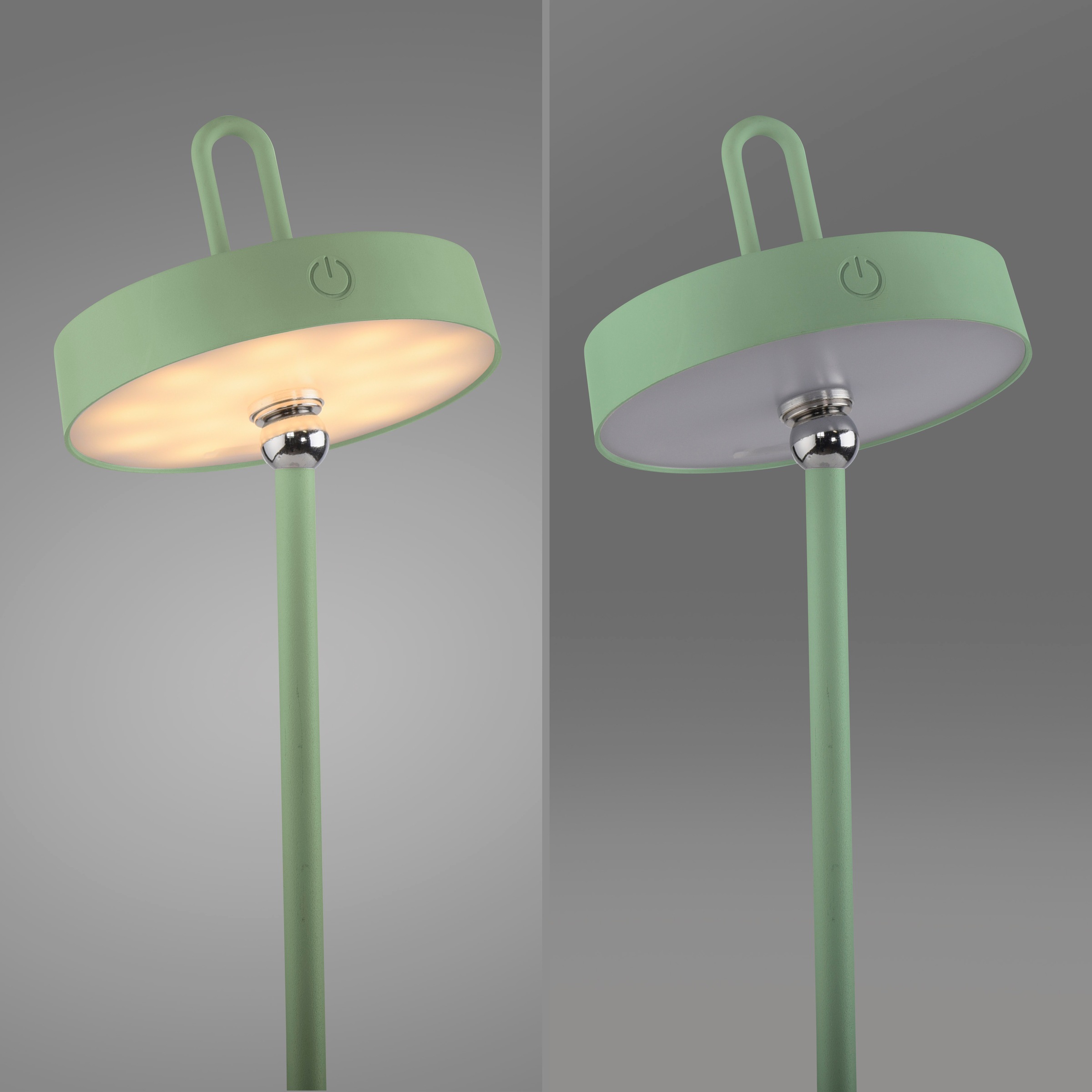 JUST LIGHT Tischleuchte »AMAG«, 1 flammig, Leuchtmittel LED-Modul | LED fest integriert, Akkuleuchte