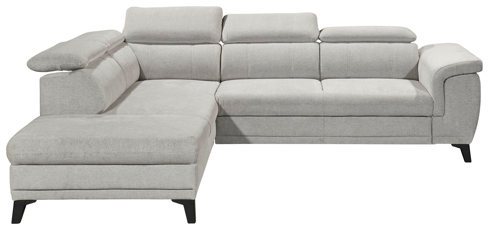 ED EXCITING DESIGN Ecksofa »Albany L-Form«, mit Bettfunktion, Bettkasten & günstig online kaufen