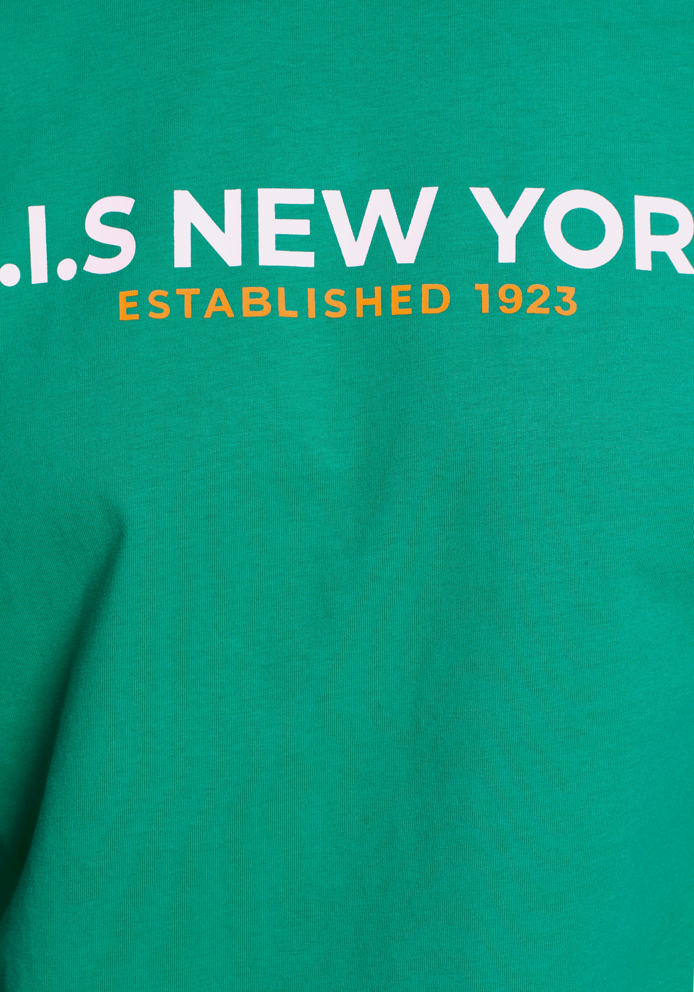 H.I.S T-Shirt, Mit großem Frontprint
