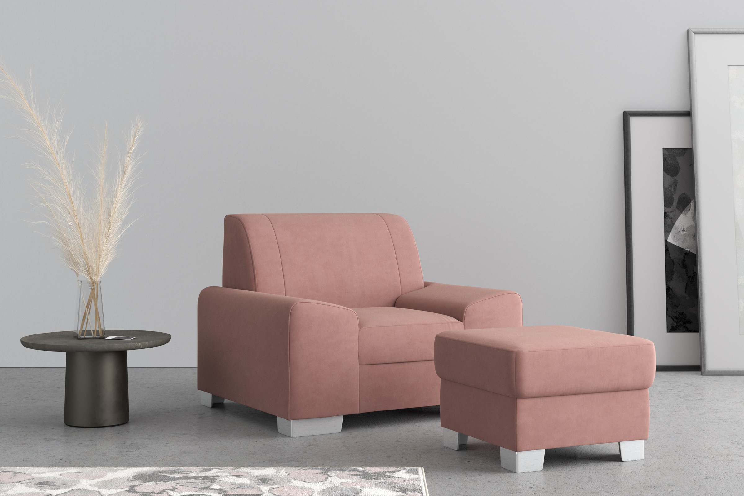 DOMO collection Sessel »Anzio«, wahlweise mit Federkern günstig online kaufen