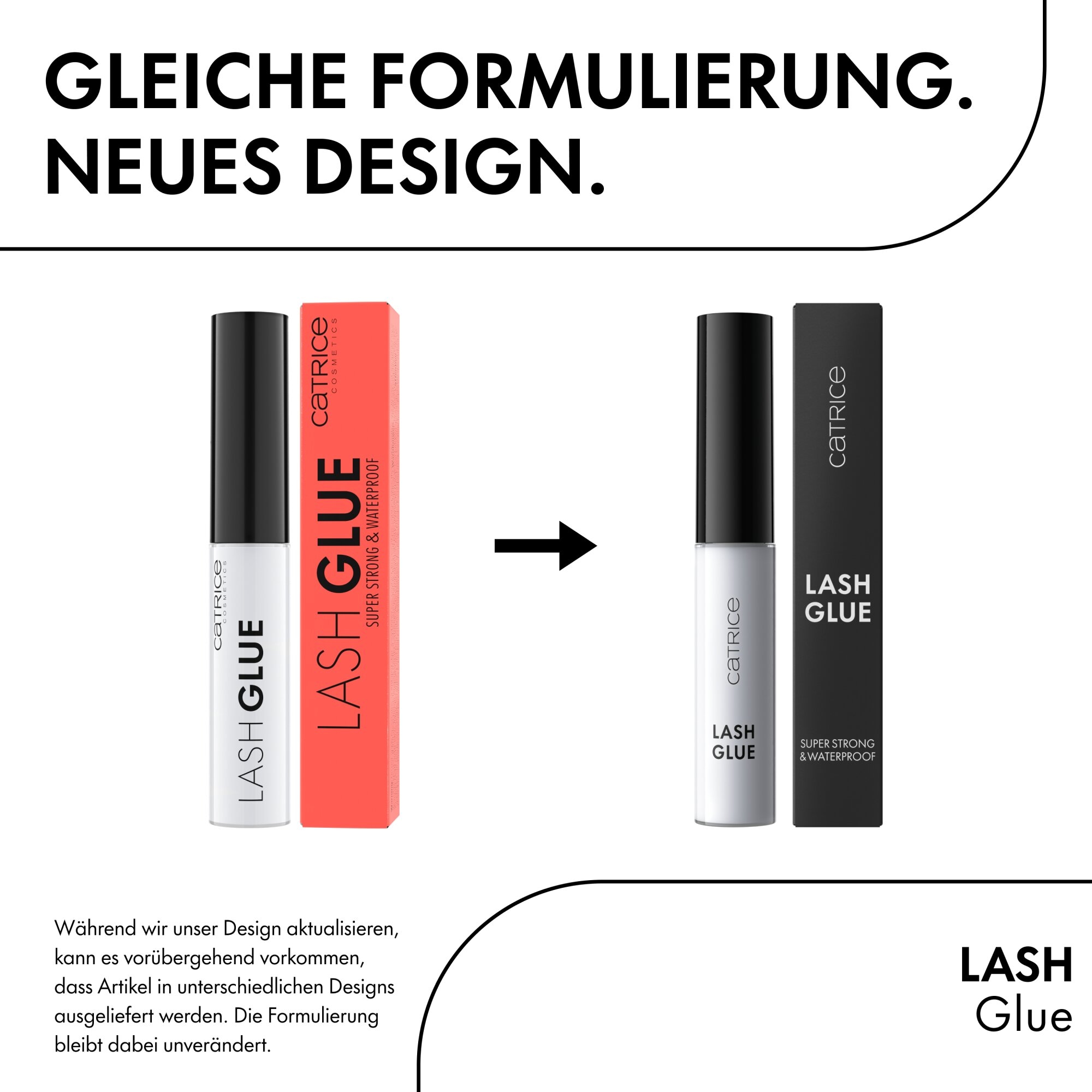 Catrice Wimpernkleber »LASH GLUE« mit abgeschrägtem Applikator