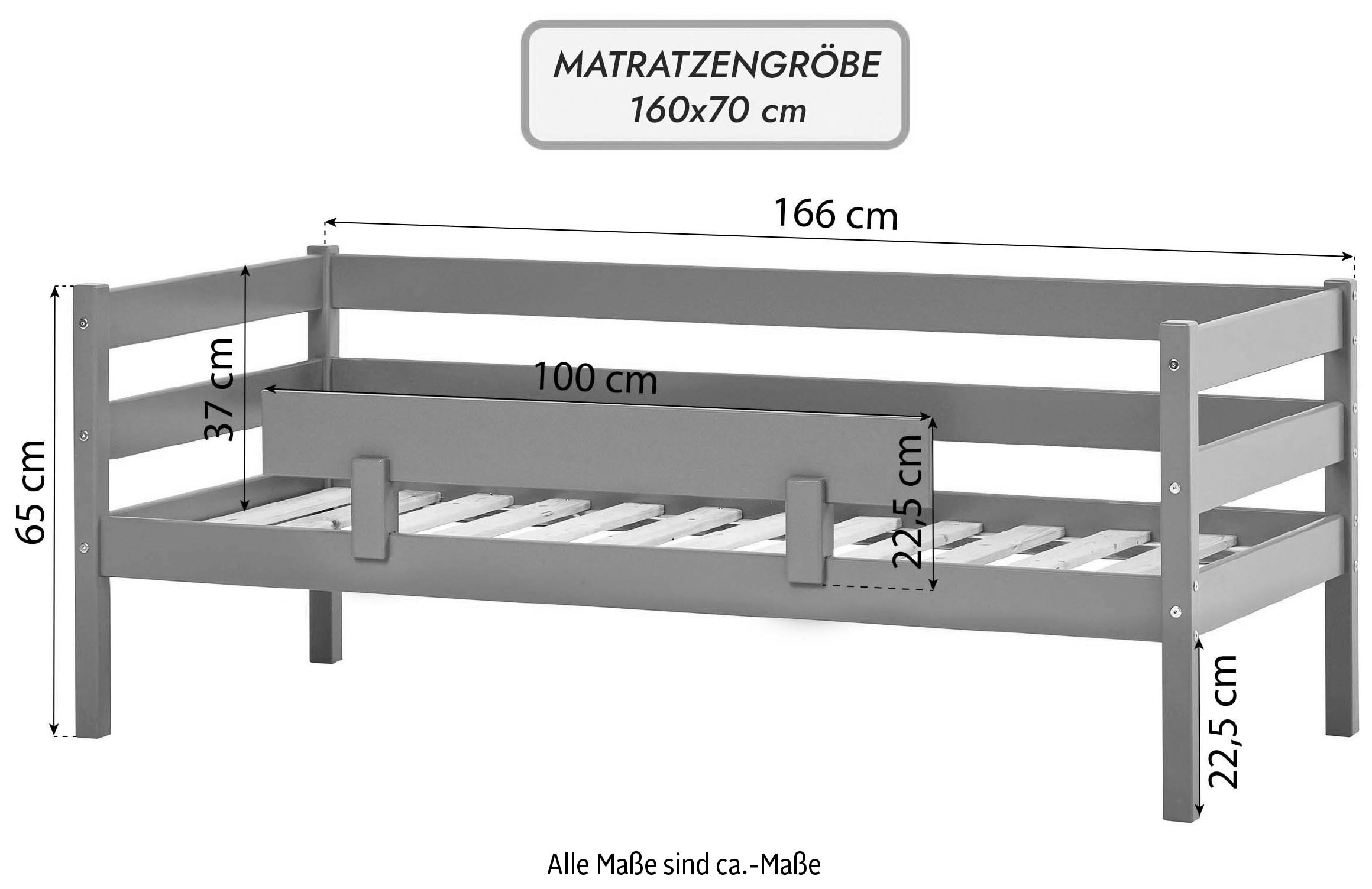 6. Bild von Hoppekids Einzelbett »ECO Comfort«, (Set)