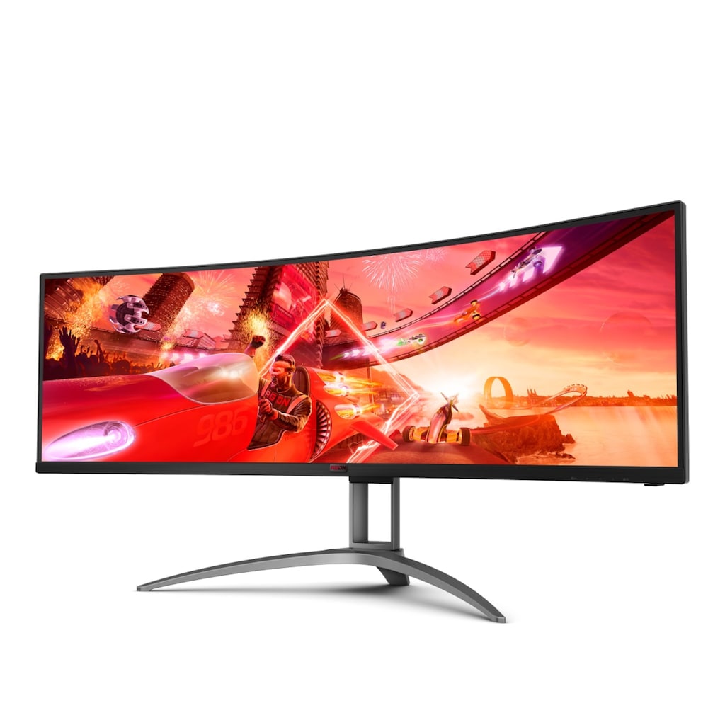 AOC Curved-Gaming-Monitor »AG493UCX2«, 124 cm/49 Zoll, 5120 x 1440 px, DQHD, 1 ms Reaktionszeit, 165 Hz