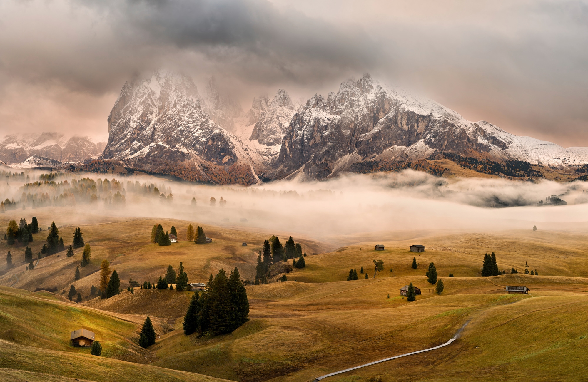 Papermoon Fototapete »Photo-Art MARIAN KURIC EP, DOLOMITEN MYTHEN« günstig online kaufen