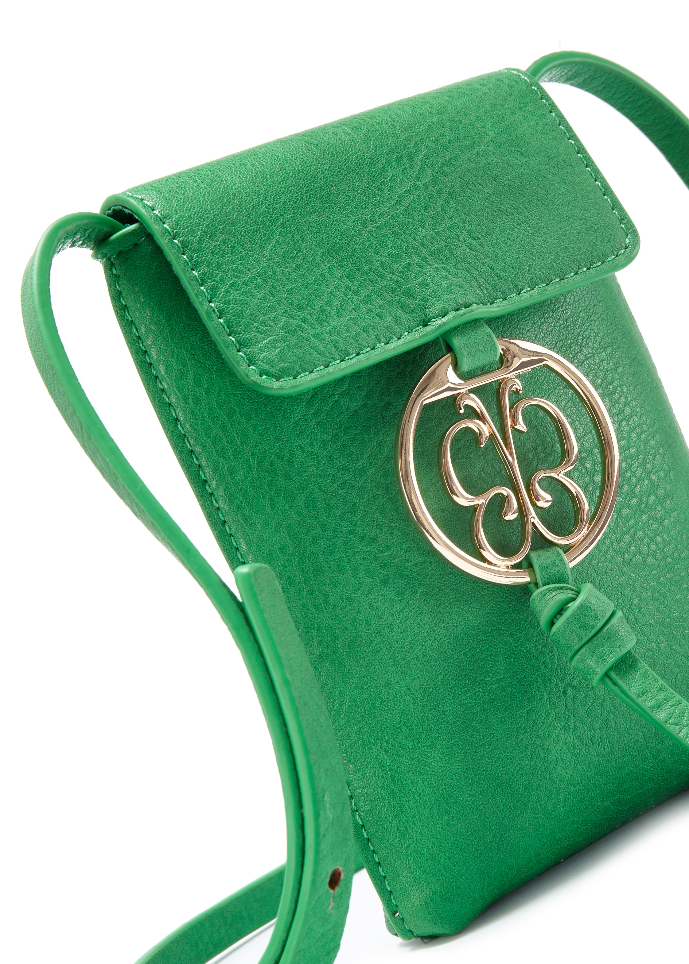 LASCANA Umhängetasche »Handytasche«, mit Zierschnalle, Minibag, Crossbody Bag VEGAN