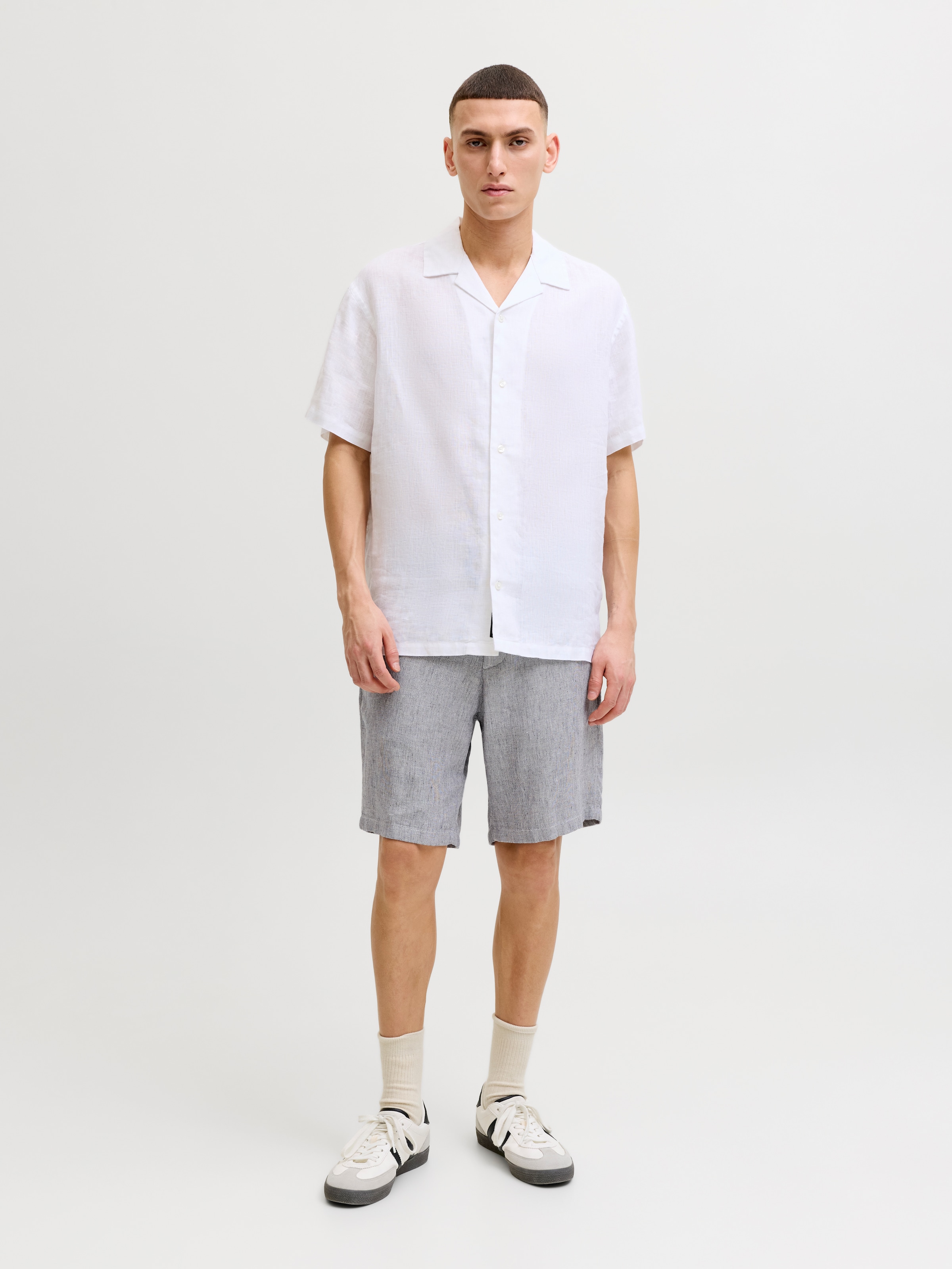 Jack & Jones Chinoshorts »JPSTACE MYKONOS LINEN BLEND SHORTS SRT«