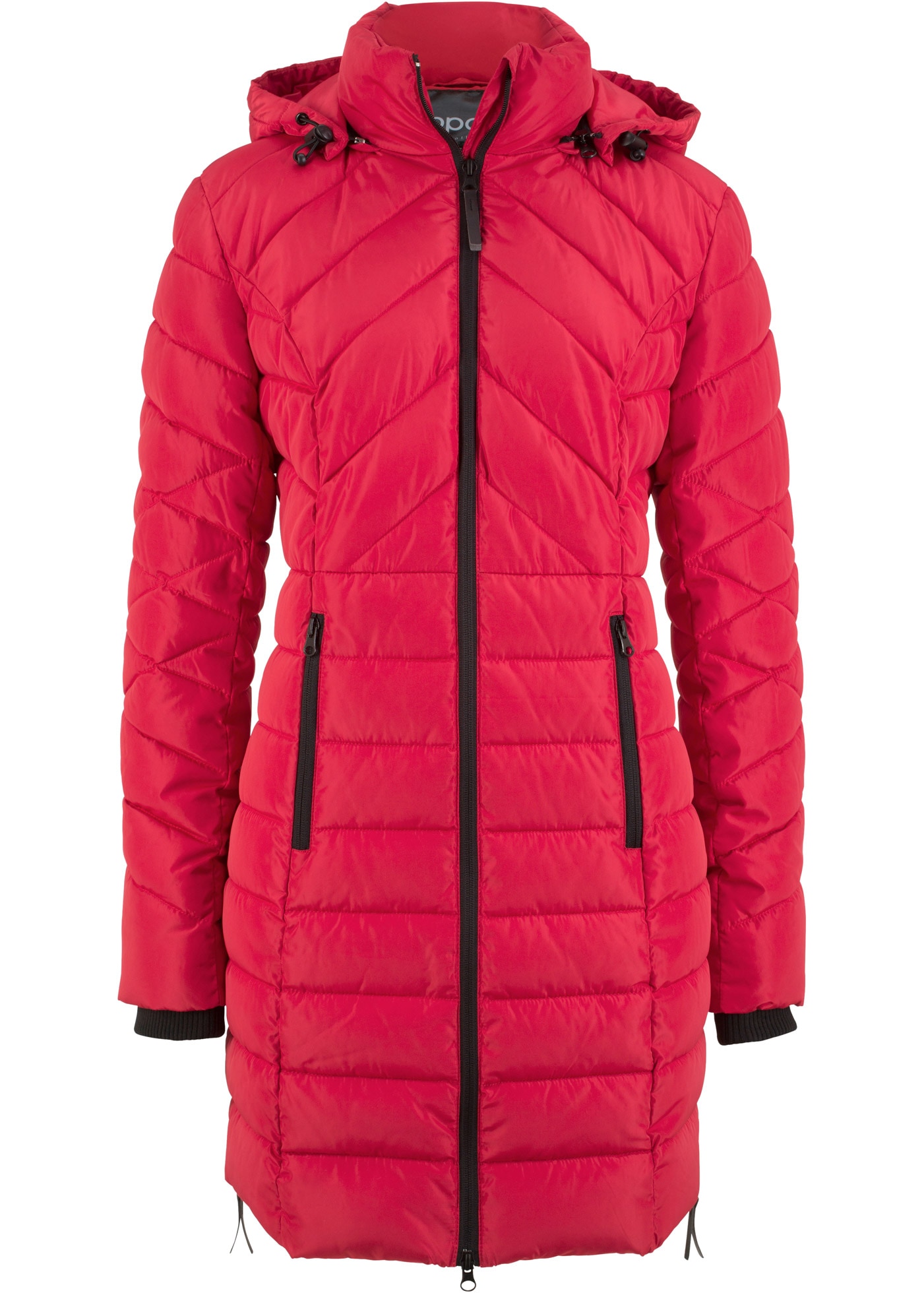 bonprix Steppjacke »Winterjacke« mit Kapuze Winterjacke mit Wattierung und abnehmbarer Kapuze