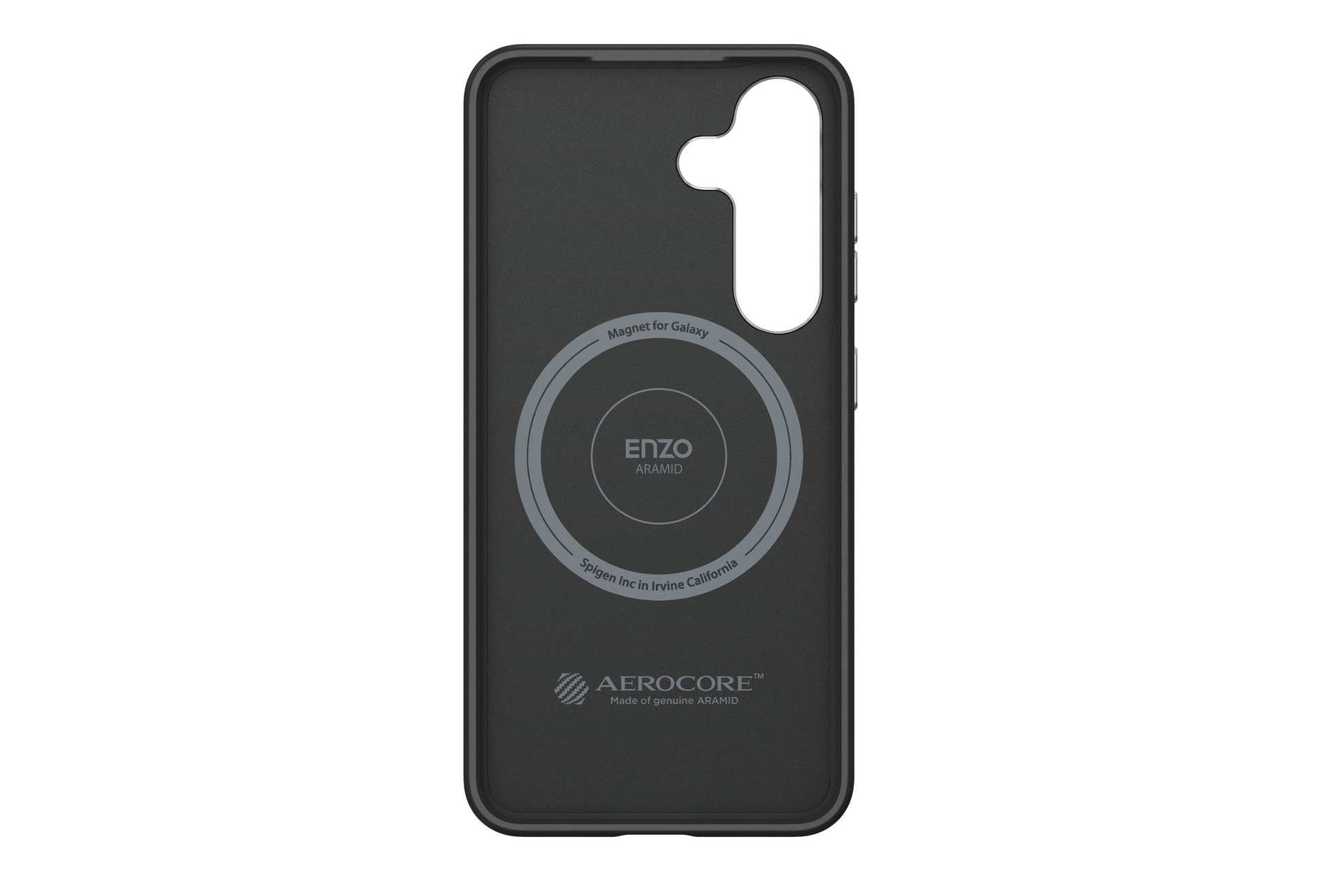 Samsung Handyhülle »Designed for Samsung Spigen Enzo Aramid Case with Magnet für S25+«, Samsung Galaxy S25+, Backcover, Schutzhülle, Handyschutzhülle, Case, Schutzcase, stoßfest